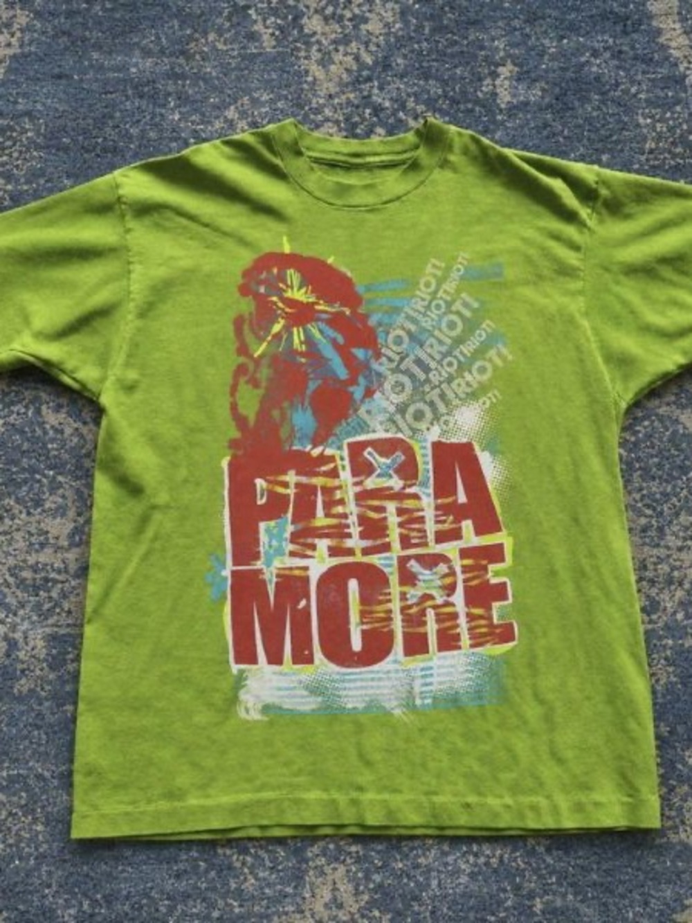 Paramore Green Graphic T-Shirt